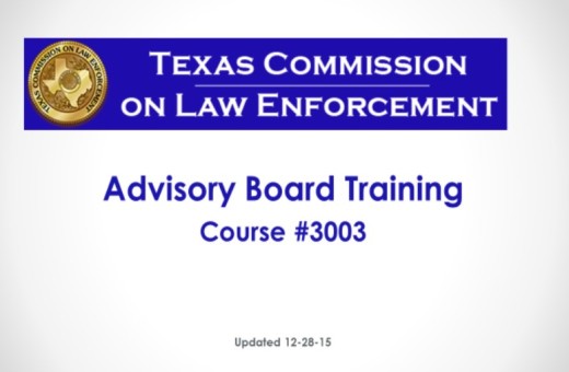 Advisory Board Training